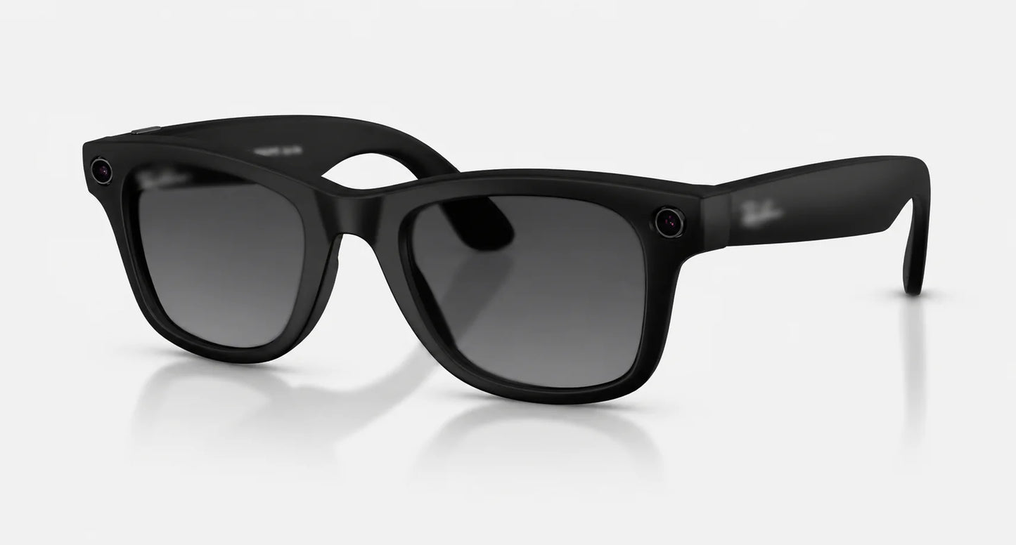 M3ta Glasses Black Lens